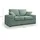 MID.YOU 2-Sitzer-Sofa Veda Petrol