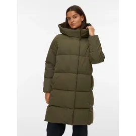 Vero Moda Steppmantel VERO MODA "VMSTELLA COAT NOOS", Damen, Gr. S, grape leaf, Steppware, Obermaterial: 100% Polyester, unifarben, kniefrei, Mäntel Steppmantel