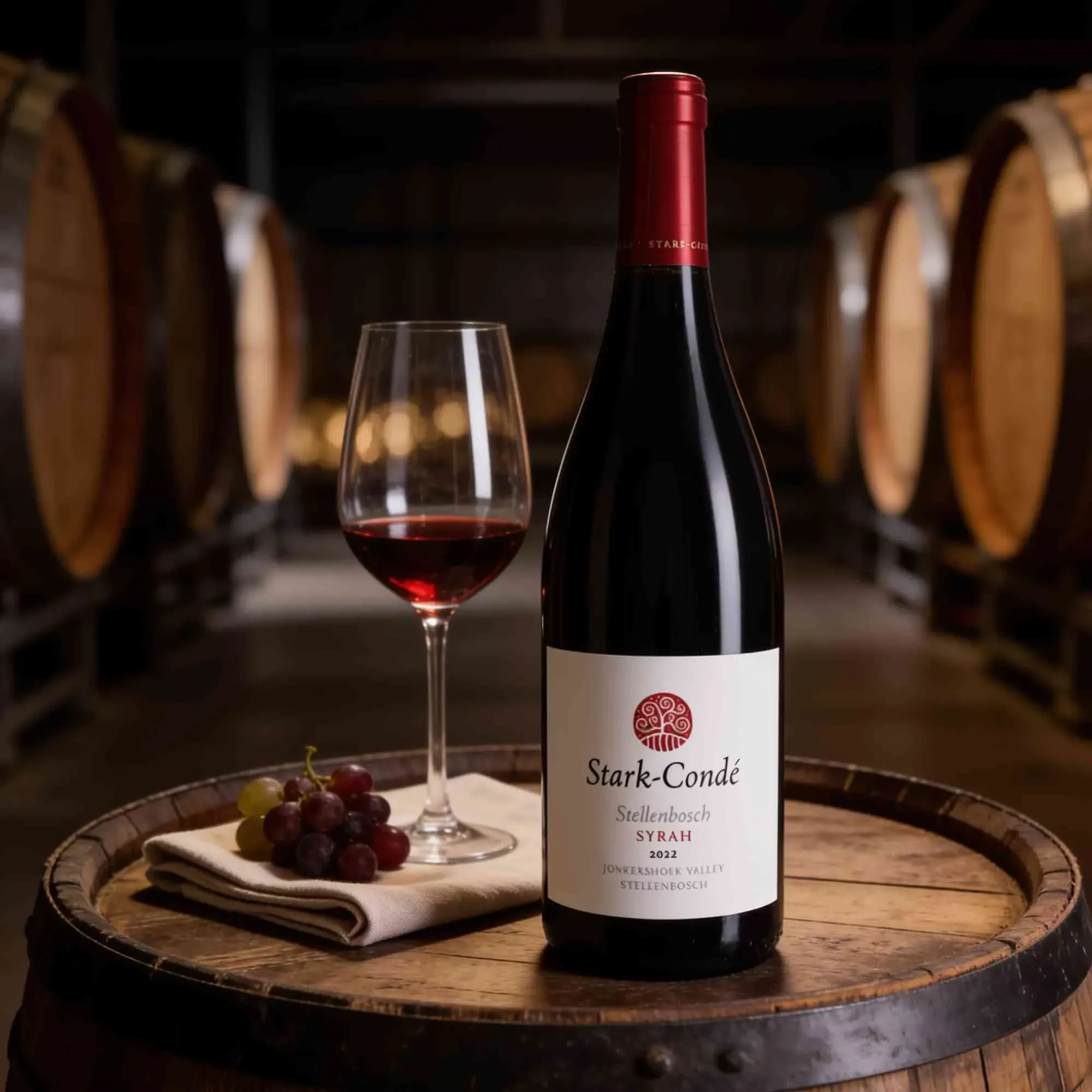Stark-Conde 2022 Stark-Conde Stellenbosch Syrah 2022 Syrah Südafrika