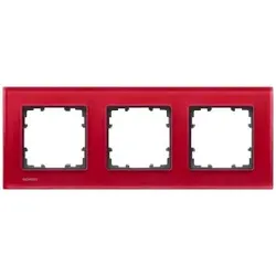 Siemens 5TG12033 DELTA miro Glas orient Rahmen 3-fach