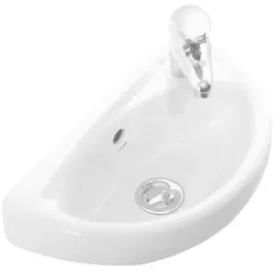 Creavit Keramik Waschbecken Handwaschbecken 39x23 cm Weiß