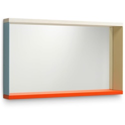 Vitra - Colour Frame Spiegel, medium, blau / orange