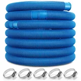 monzana Poolschlauch Blau 14 m
