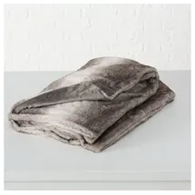 Boltze Decke Polyester, Beige-Braun, 200cm