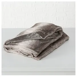 Boltze Decke Polyester, Beige-Braun, 200cm