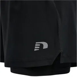 New Line Core 2in1 Damen Schwarz/ Grau XS