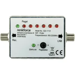 Renkforce RF-4470372 SAT Finder