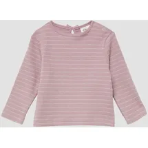 s.Oliver Langarmshirt mit Glitzerstreifen und Zierschleife - 68