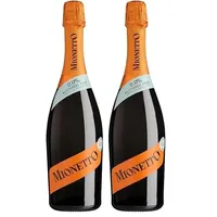 Mionetto Prestige Alkoholfrei 0,0% (1 x 0,75l) - Glera Trauben - Purer, erfrischend trockener Geschmack mit fruchtigen Aromen (Packung mit 2)
