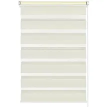 GARDINIA Doppelrollo 45 x 150 cm Creme