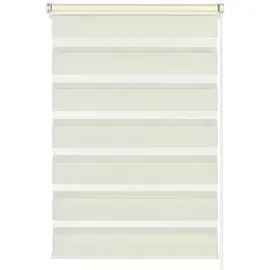 GARDINIA Doppelrollo 45 x 150 cm Creme