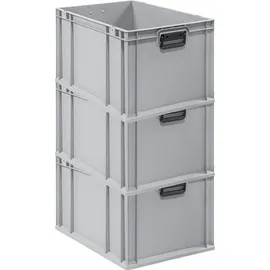 Proregal Eurobox NextGen Portable Duo 32 x 40 x 60 cm 3-tlg. grau