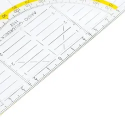 Geodreieck ohne Griff, 16cm