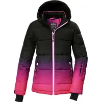 KILLTEC Mädchen Skijacke/Ski-Steppjacke mit Kapuze und Schneefang KSW 330 GRLS SKI QLTD JCKT, pink, 152,