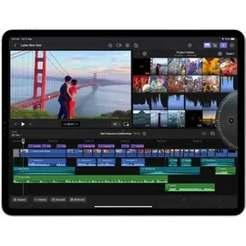Apple iPad Pro 11" (5. Generation 2024) 2 TB Wi-Fi + Cellular Nanotexturglas Silber