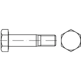 Peiner Umformtechnik Peiner EN 14399-8 Form H Sechskant-Passschraube Gewindetoleranz 6g M24x70 Stahl 10.9 feuerverzinkt