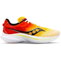 Saucony Kinvara 14 White/Vizigold UK 10,5 - Weiß,orange