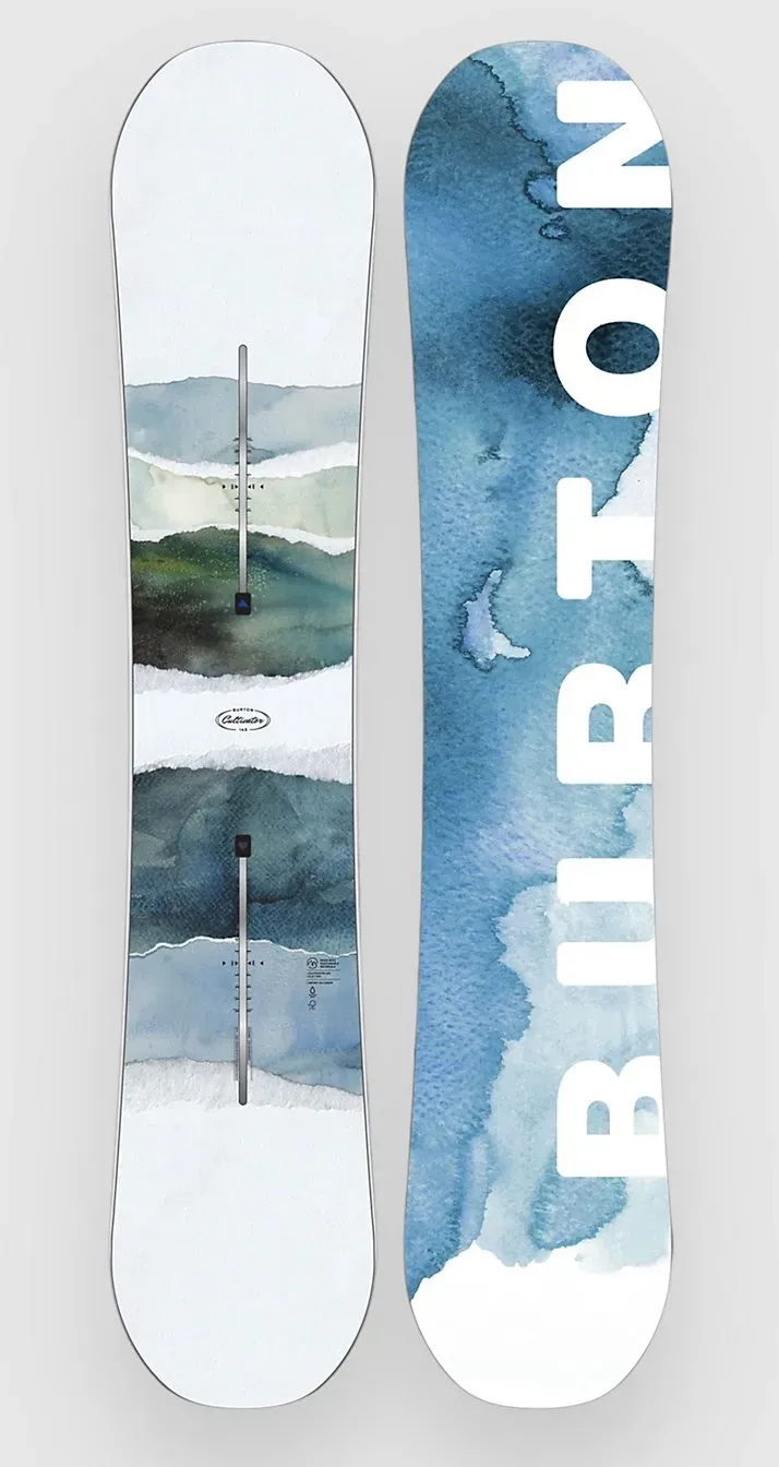 Burton Cultivator 2026 Snowboard watercolor Gr. 140