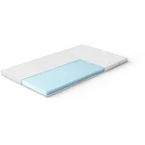 luxusbetten24 NightSense® Komfortschaum-Topper mittelfest - 90x200 - FRESH+ - Luxusbetten24 - 2 Jahre Gewährleistung - mind. 14 Tage Rückgaberecht - 90x200