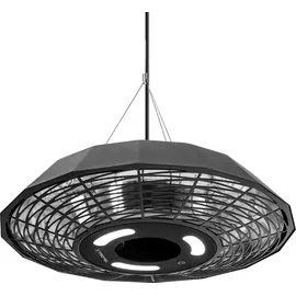 Trotec Design-Deckenheizstrahler IR 2010 SC | Heizleistung von 2.000 W – Gastronomie