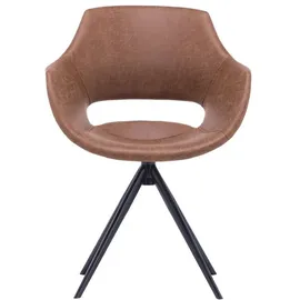 KAWOLA Zaja Microfaser drehbar vintage cognac