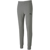 Puma teamGOAL 23 Casuals Jogginghose medium gray heather L