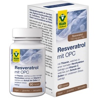 Raab Vitalfood Raab Resveratrol mit OPC Kapseln 500 mg 90Kaps.