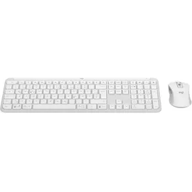 Logitech Signature Slim Combo Off-White, Logi Bolt, USB/Bluetooth, DE (920-012484)
