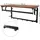 VASAGLE Wandgarderobe 60 x 30 x 31,7 cm Braun