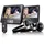 Lenco MES-415 - 9 Zoll) Tragbarer DVD-Player mit Doppel-Bildschirm - USB/SD - Schwarz