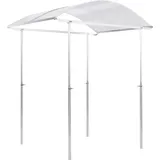 BECKMANN Modell 2, silber (silberfarben), B:150cm T:100cm, Gewächshäuser, höhenverstellbar 80-180 cm,