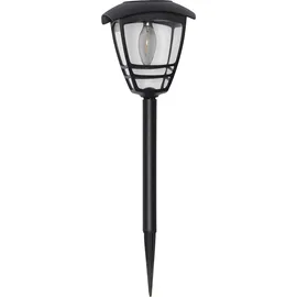 PARFORCE TRADITIONAL HUNTING Solarleuchte Kunststoff 14x45 cm Erdspieß schwarz