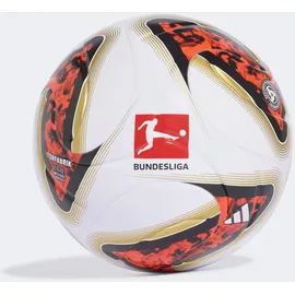 adidas Bundesliga 26/27 Torfabrik League Boxed Ball White/Black/solar red, 5