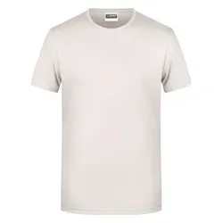 Herren Basic T-Shirt 8008, natur, Größe 3XL - braun - 3XL