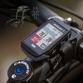 Sigma ROX 11.1 EVO HR Set GPS, GLONASS, spritzwassergeschützt