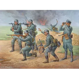 Zvezda WWI deutsche Infanterie 1:72