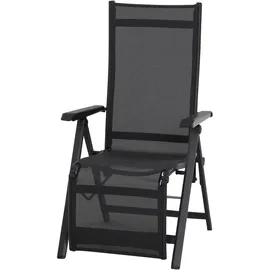 Siena Garden Relaxsessel Tesoro 60,5 x 72 x 111 cm grau