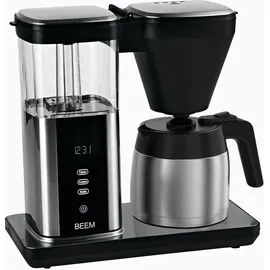 BEEM DIRECT-BREW Filterkaffeemaschine - Thermo - Schwarz/Silber