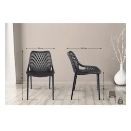 CLP Stuhl Air schwarz