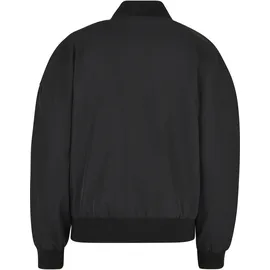 URBAN CLASSICS Damen Bomberjacke Oversized hell aus recyceltem Material schwarz XL