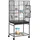 Vevor Vogelkäfig Vogelvoliere 62,5 x 42,5 x 137 cm schwarz
