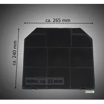 keenberk Kohlefilter Aktivkohlefilter 2 Stück