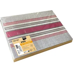 Pronappe 334241I Schachtel mit 400 Dekor-Tischsets, geprägtes Recyclingpapier 80g, Pays Basque - Format 30x40cm - Baskenland