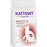 Kattovit Feline Diet Niere/Renal Katzentrockenfutter Diätnahrung Sparpaket 2 x 4 Kilogramm