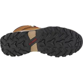 Columbia Newton Ridge Plus II Waterproof Herren Light Brown/Red Belvet 46