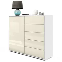 Vladon Kommode, Creme, 79x74x36 cm, Wohnzimmer, Kommoden & Sideboards,