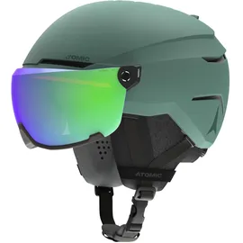 Atomic SAVOR VISOR STEREO Skihelm mit Visier - Green