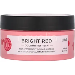 Maria Nila Colour Refresh Non-Pigmented Cream 0,66 Bright Red/Sulphate Paraben Free 100 ml