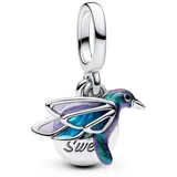Pandora 793746C01 Charm-Anhänger Silber Kolibri