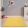 TEPGO Handwebteppich Dream Cotton Gelb 60 cm x 120 cm